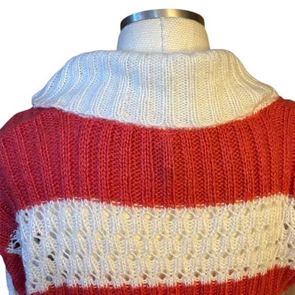 Aeropostale Striped Long Cardigan Sweater Size Extra Large - Picture 3 of 6